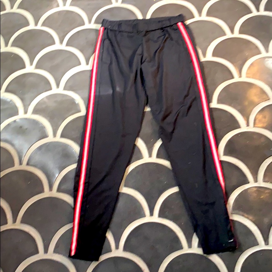 Nesh Nyc Ankle Zip Stripe Track Pants S